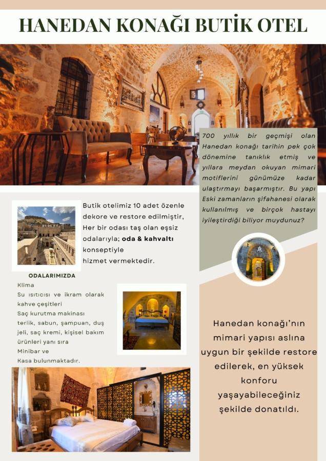 Hanedan Konagi Butik Otel Deluxe King Triple Room Anka Mardin Luaran gambar